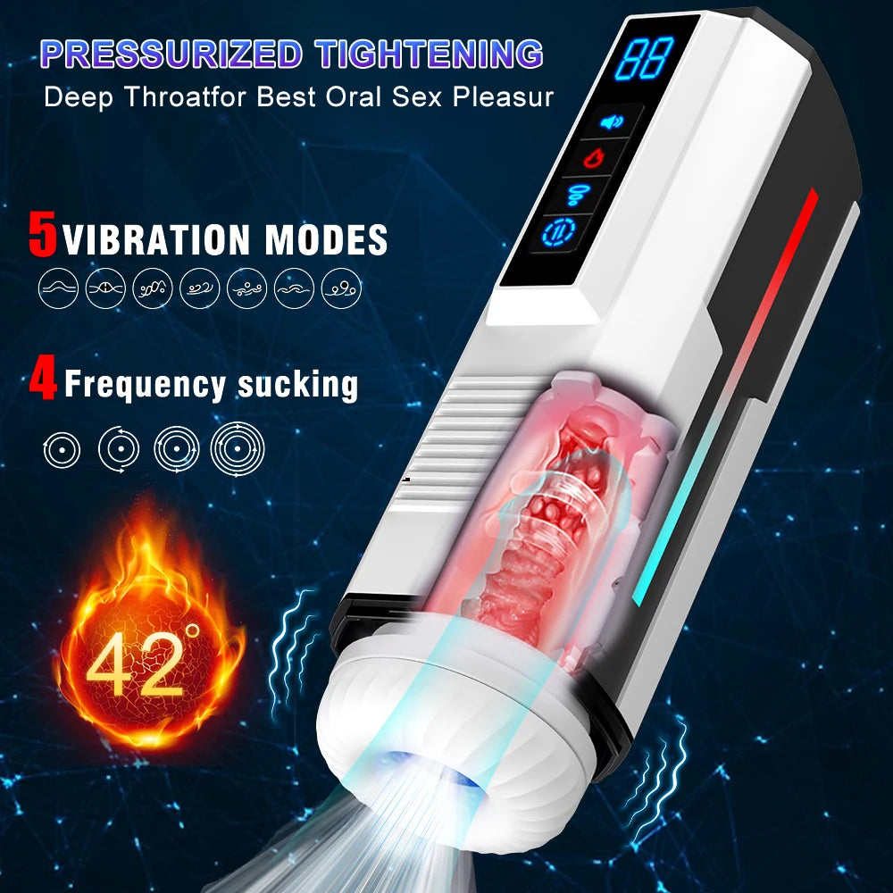 Vibrating Masturbation Machine for Men