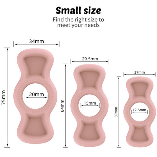 3PCS Set Silicone Penis Ring for Sex Enhancement